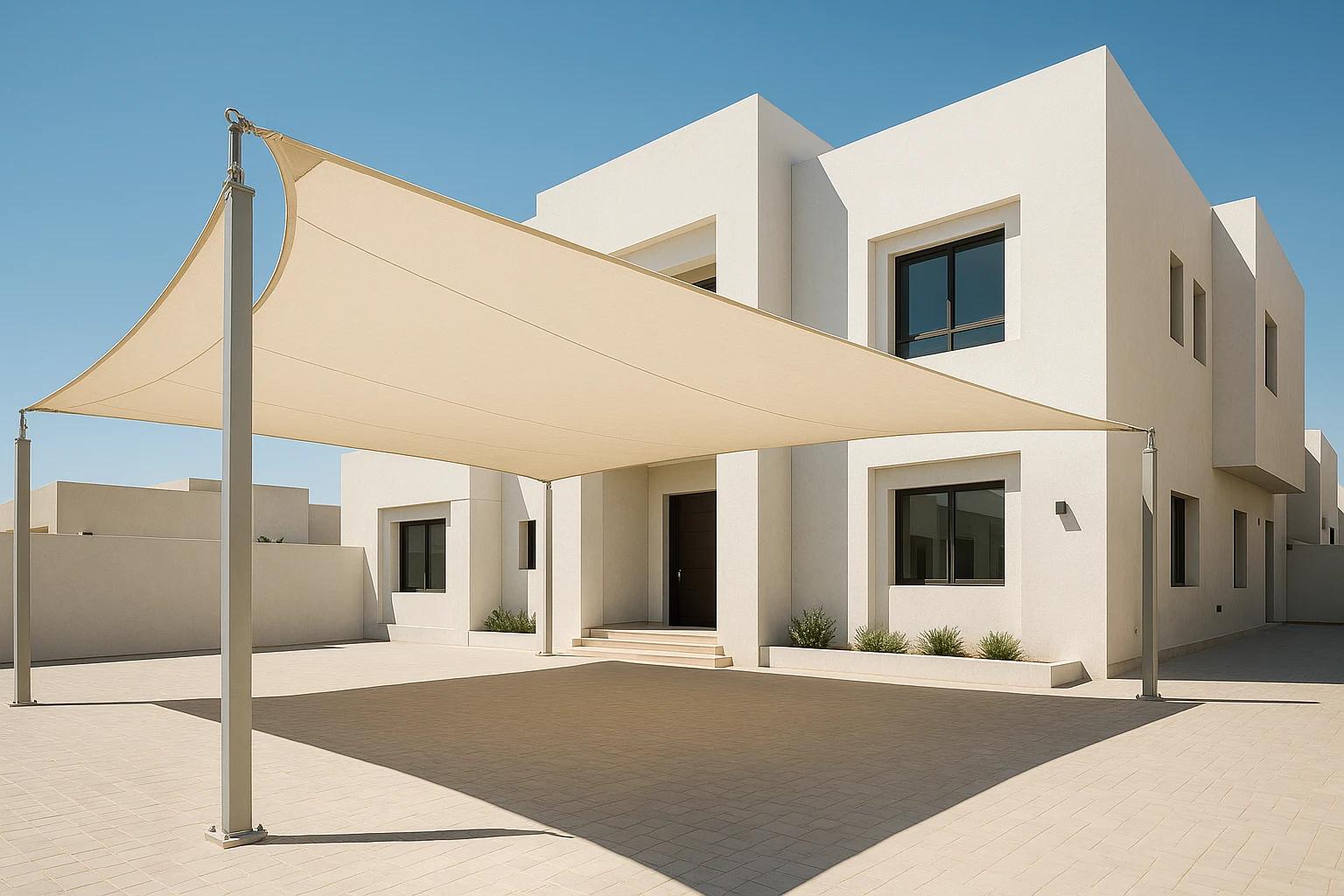 المظلات من أعمال الحمري للمقاولات في الرياض