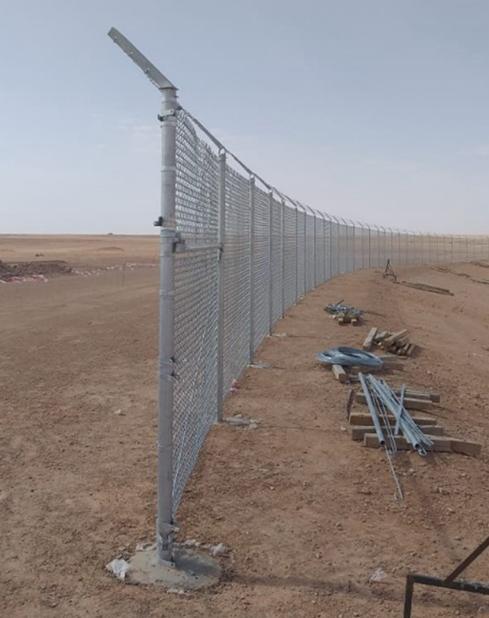 الشبوك الأمنية - صورة مشروع 8 في الرياض