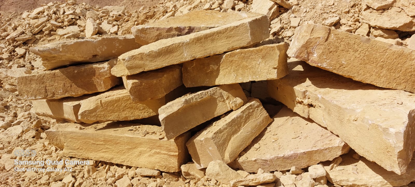أعمال الحجر الطبيعي - صورة مشروع 8 في الرياض