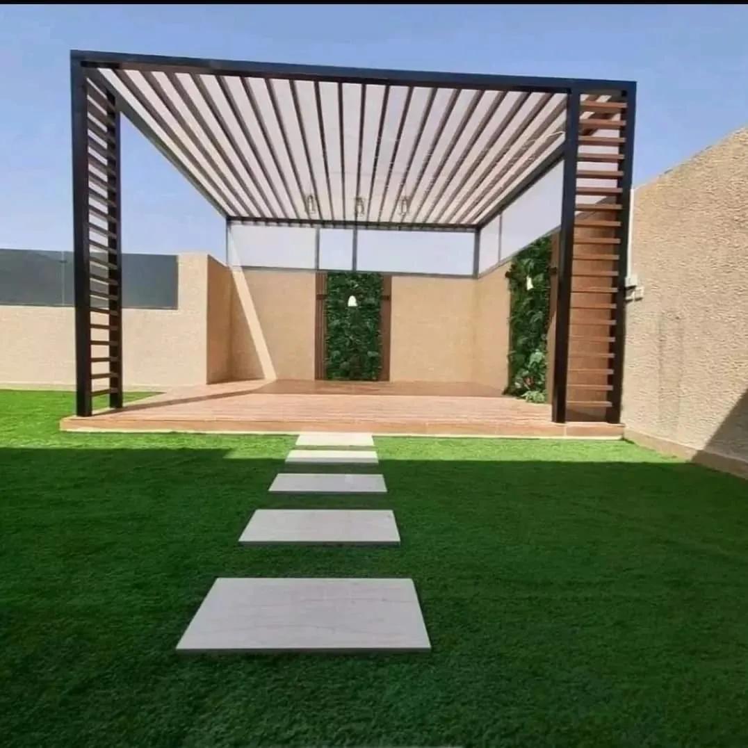 البرجولات من أعمال الحمري للمقاولات في الرياض